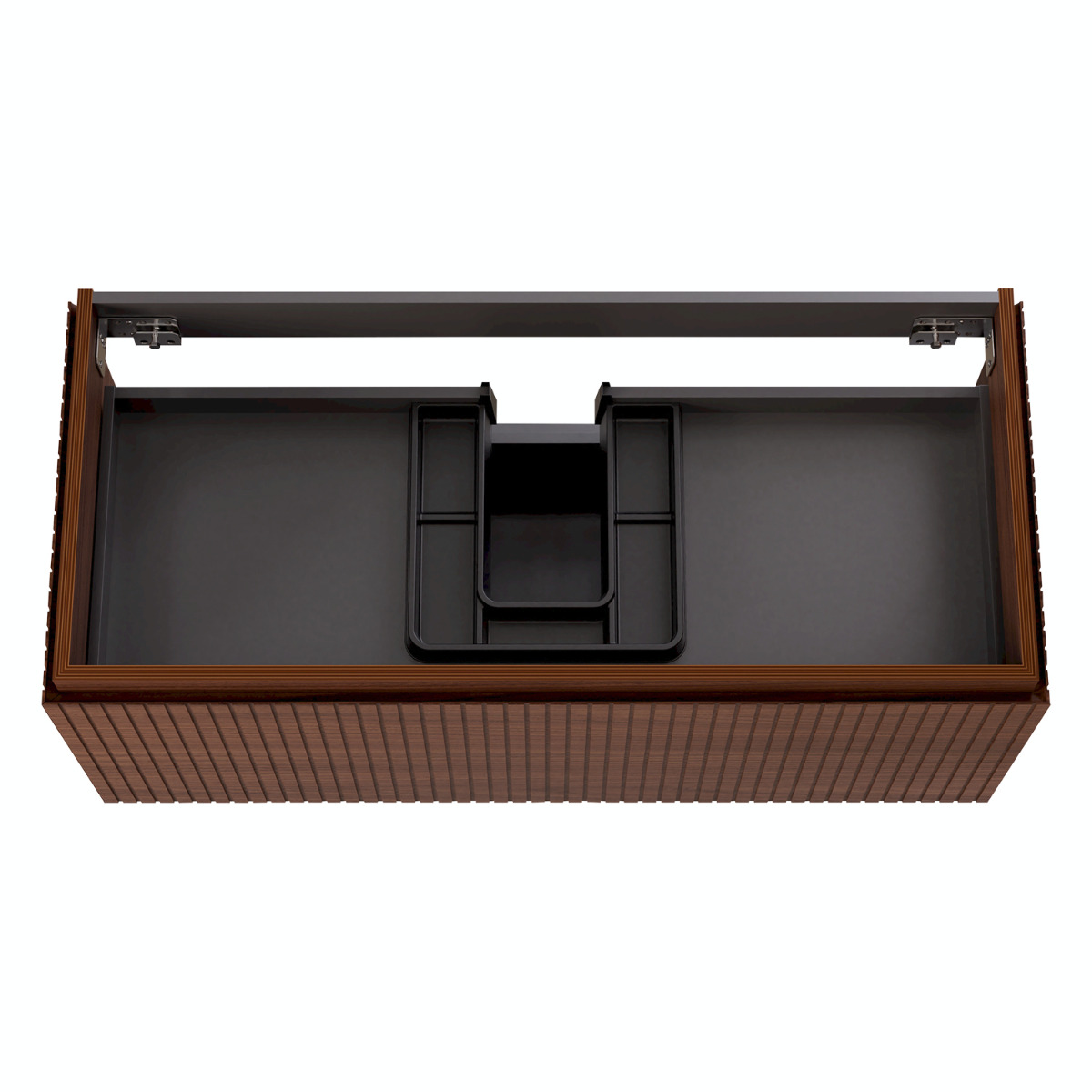 Melrose Walnut 48" Single Vanity without Top