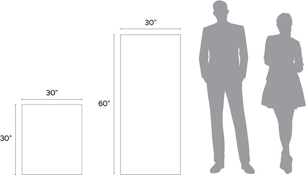 Concorde Black Antique 30x60 Polished Porcelain Tile