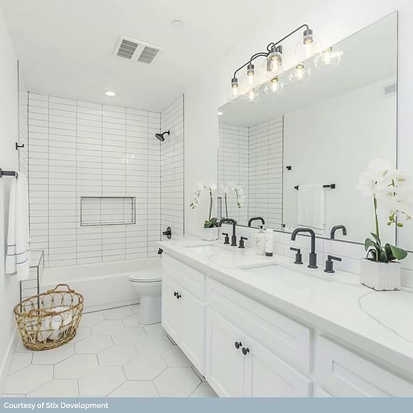 Everyday 4x12 White Ceramic Tile; in White Ceramic; for Backsplash, Bathroom Wall, Kitchen Wall, Shower Wall, Wall Tile; in Style Ideas Beach, Classic, Cottage, Craftsman, Farmhouse, Industrial, Mid Century, Modern, Traditional, Transitional