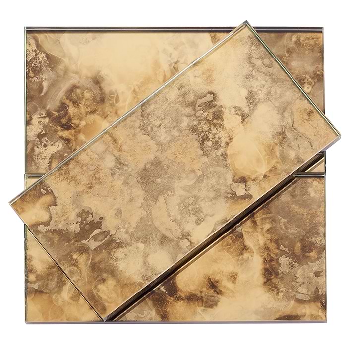 Shop Old World Antique Mirror Oro 3x6 | SohoStudioCorp.com