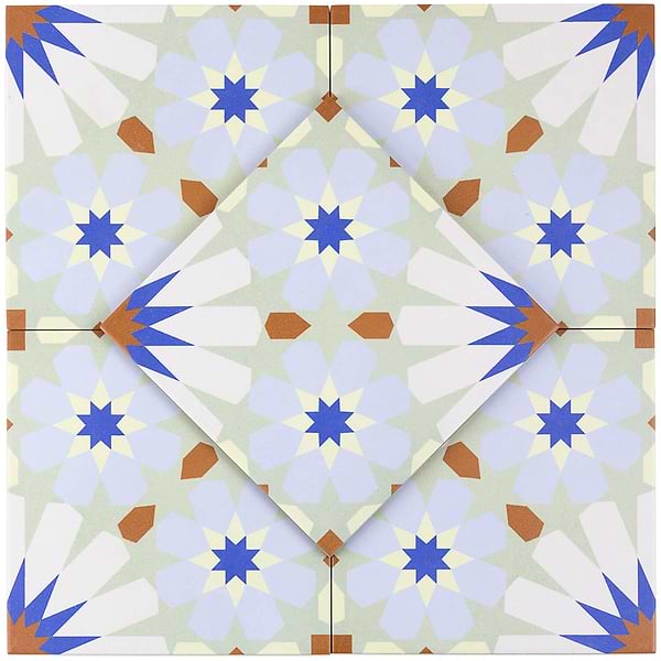 Bella Uffizi 8x8 Glazed Porcelain Tile