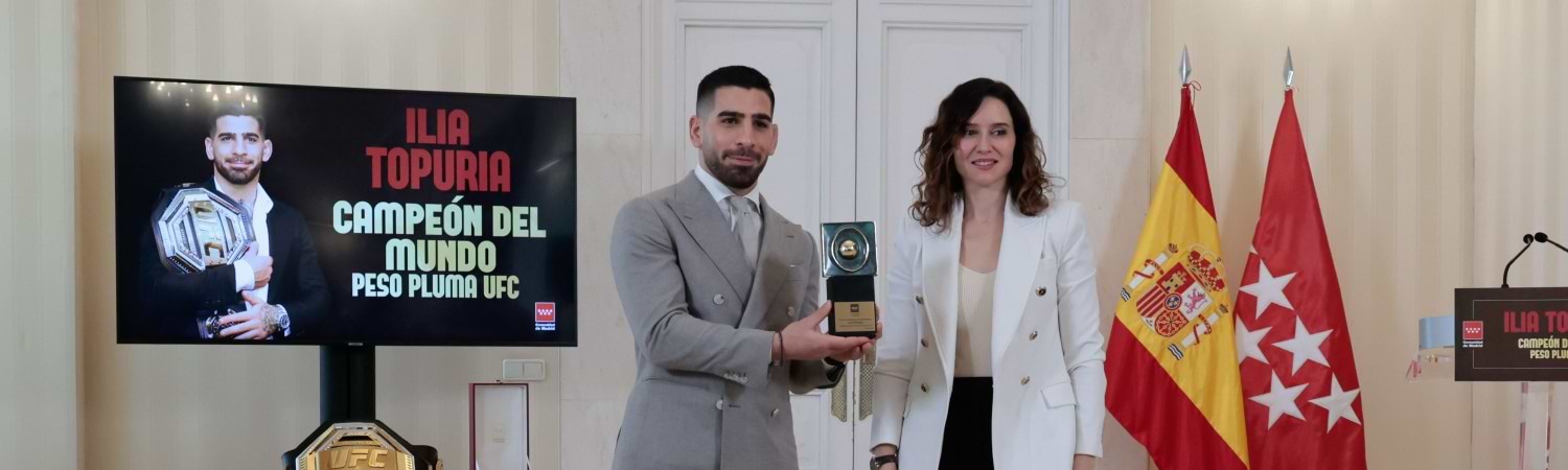 Ilia Topuria y Los mejores peleadores de la UFC en 2024