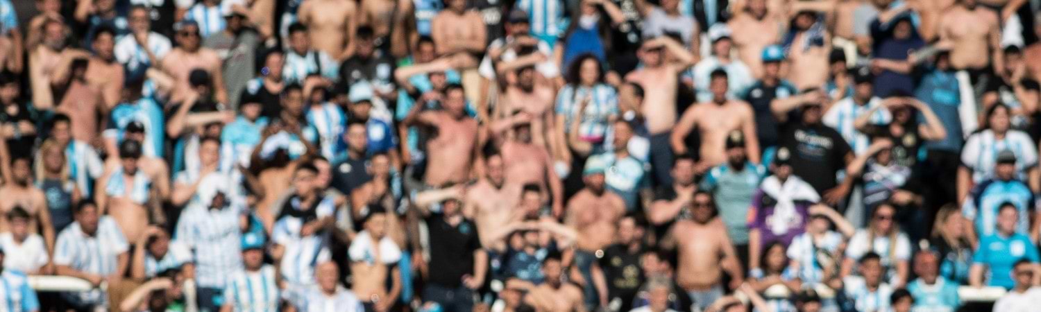 fans de Racing Club ganando La Libertadores en 1967