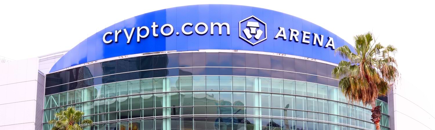 Crypto Arena para el juego de LA Lakers y NY Knicks