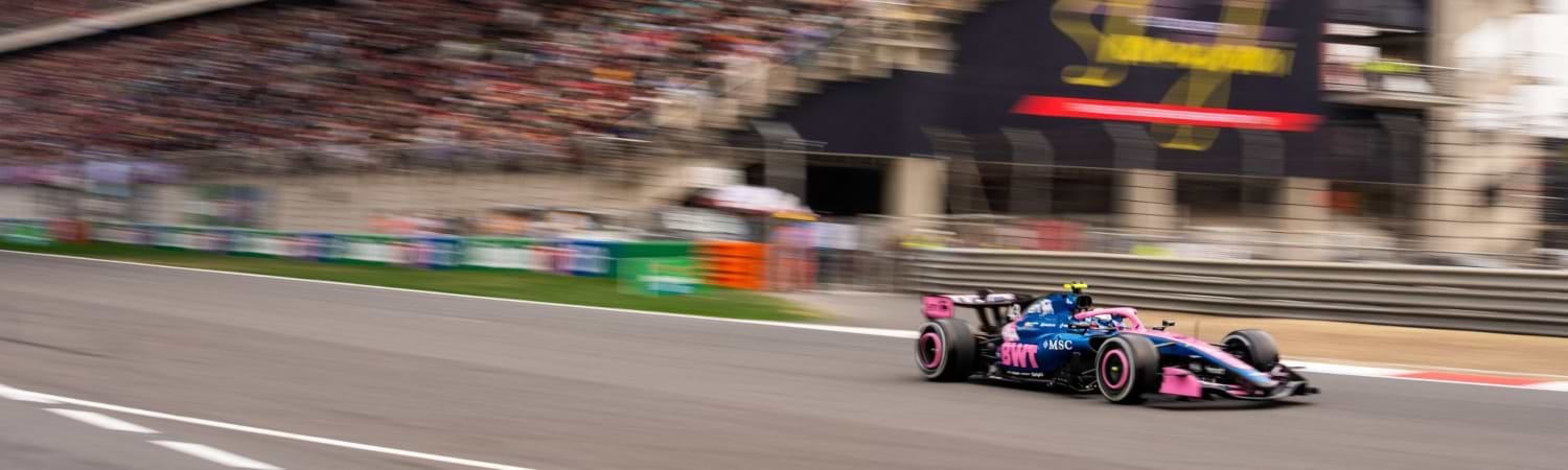 El piloto franco colapinto en Shangai GP