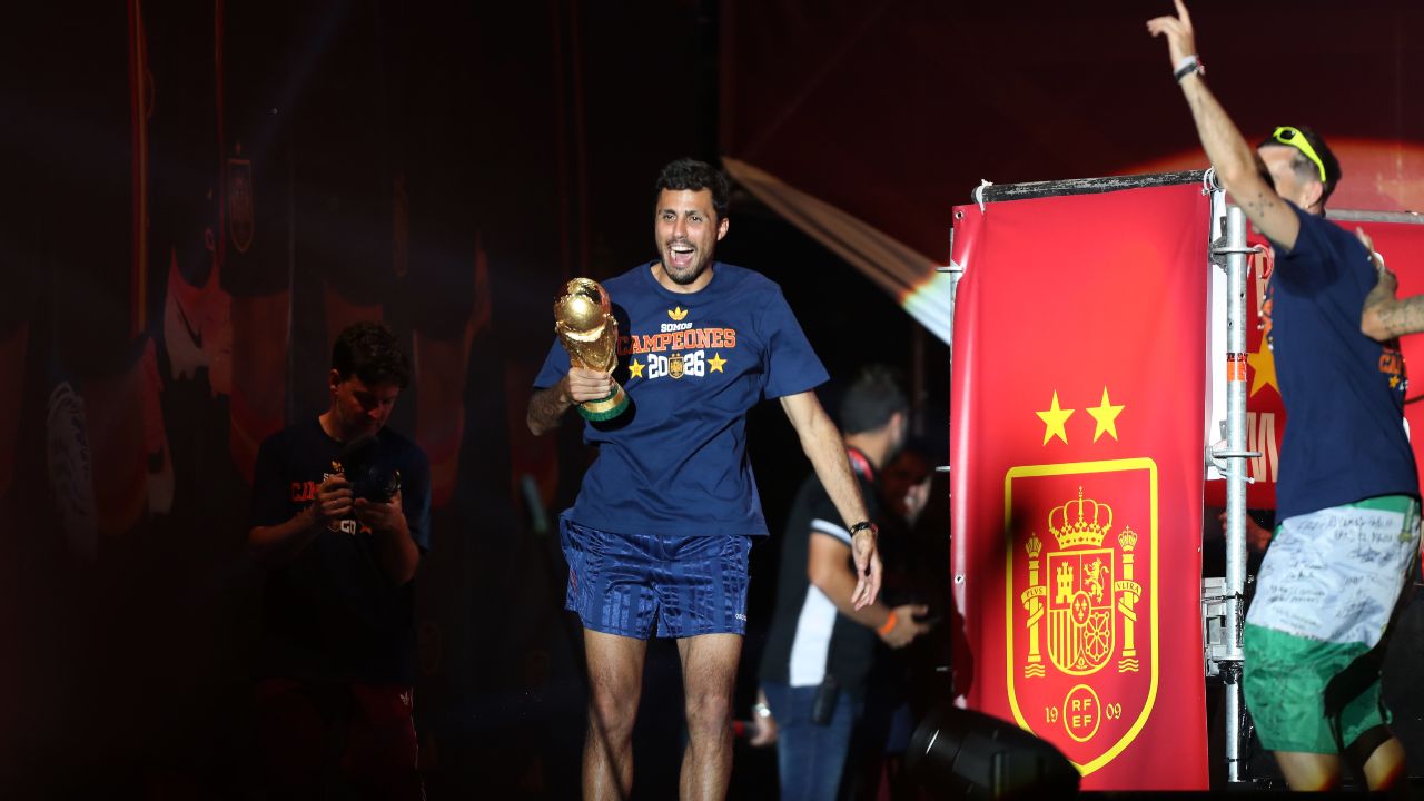 Rodri ganó el balón de oro de la Copa de Fútbol FIF A
