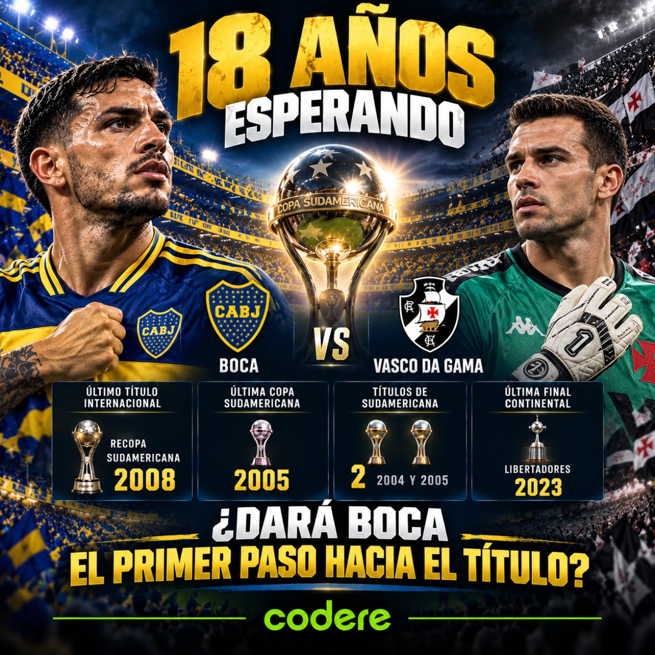 historial de encuentros Boca vs Vasco da Gama