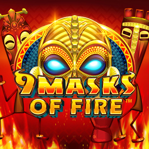 Slot game MGS9 Masks of Fire at Zonagioco