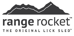 Range Rocket - The Original Lick Sled logo Range Rocket - The Original Lick Sled logo