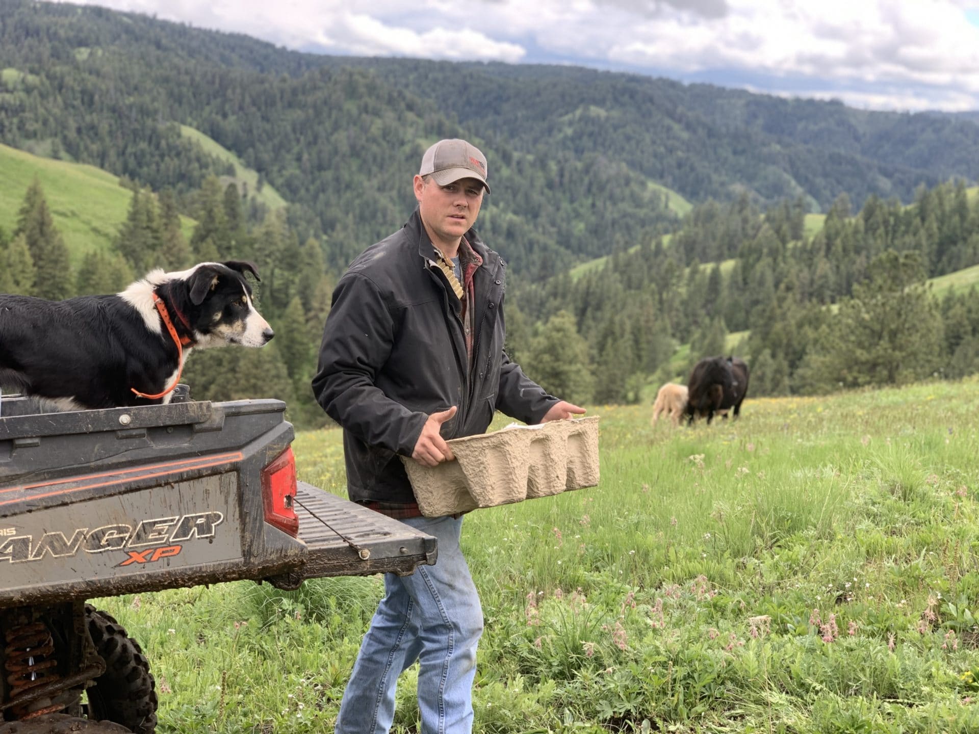 Rancher with Riomax BioBrix dain rad w biobrix