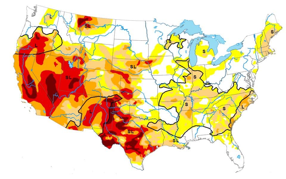 july 22 drought map july 22 drought map