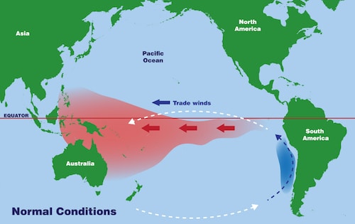 El Nino maps