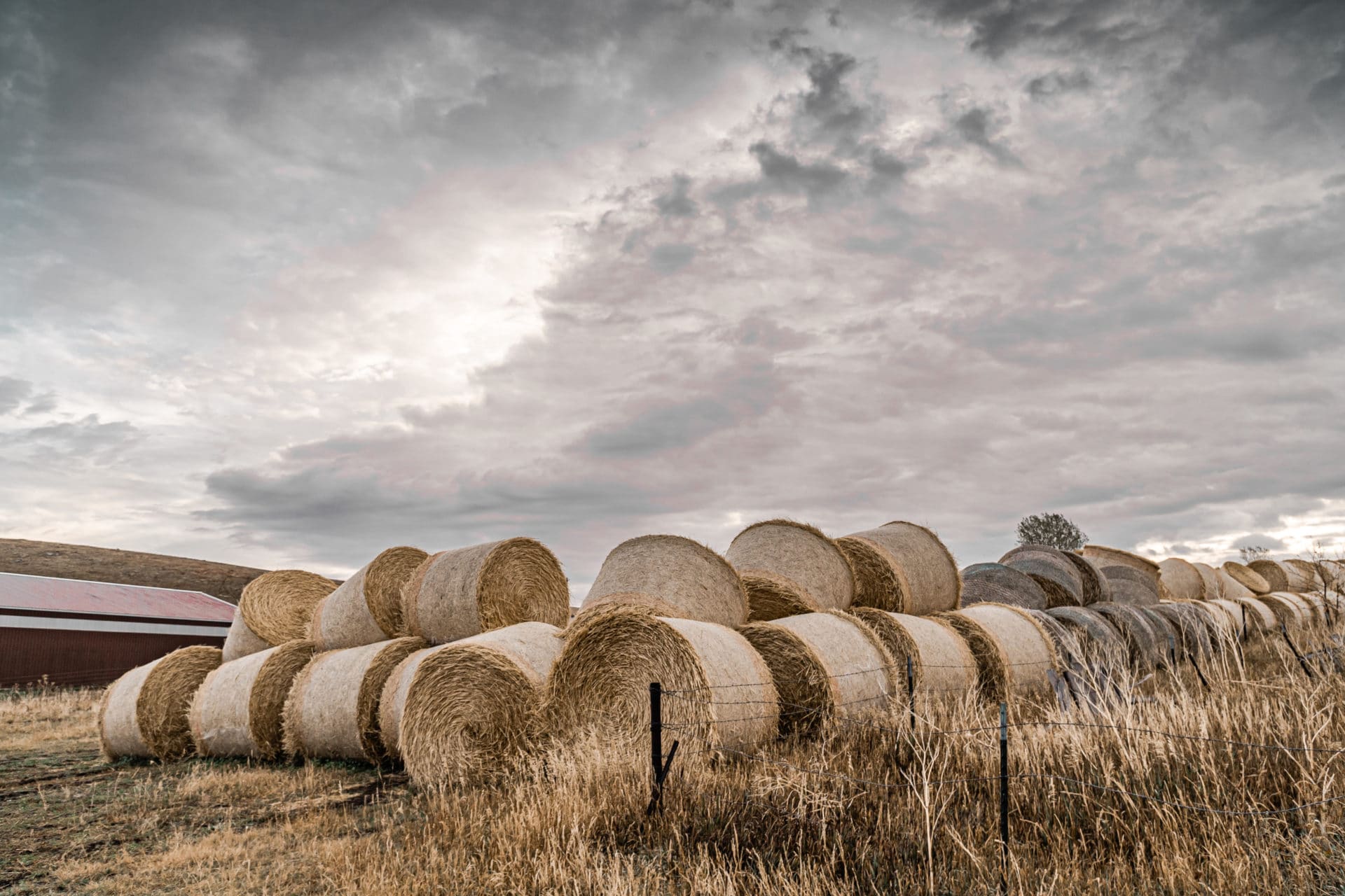 Keaster hay bales Keaster hay bales