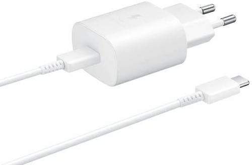 מטען קיר לבן Super Fast Charger 25W מקורי Samsung
