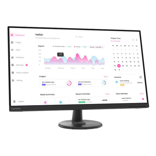  מסך מחשב Lenovo IP monitor D32-40 66FCGAC2IS ‏31.5 ‏אינטש Full HD