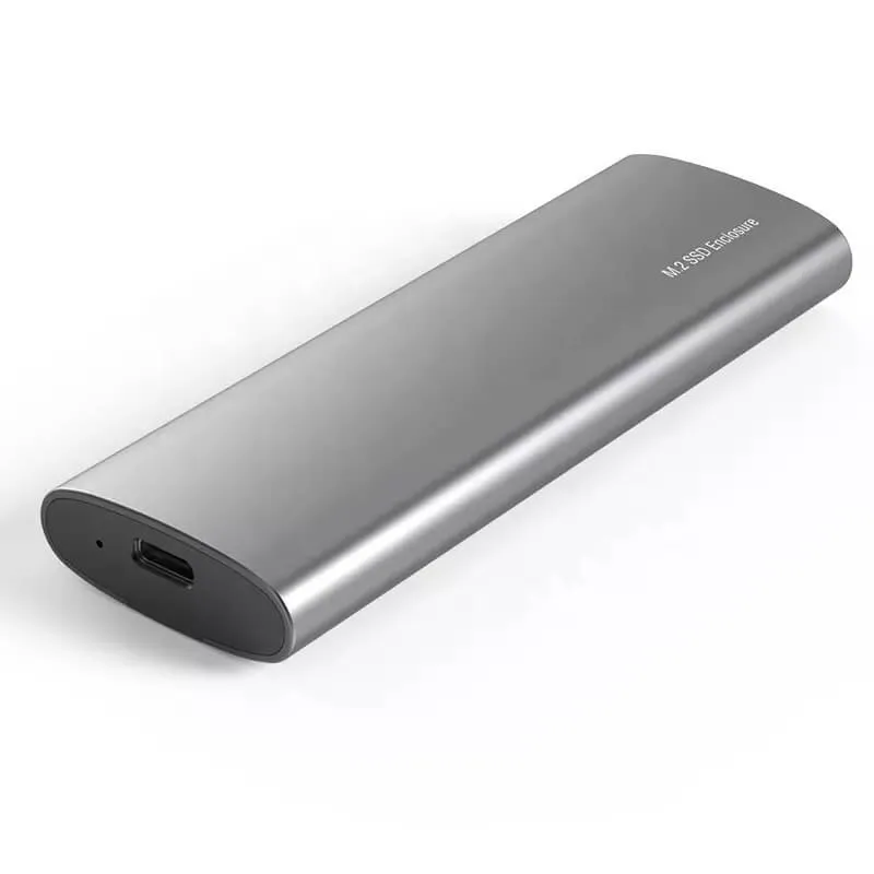 מארז חיצוני 10Gbps לכונן SATA / NVME SSD M.2 בחיבור USB-C/A