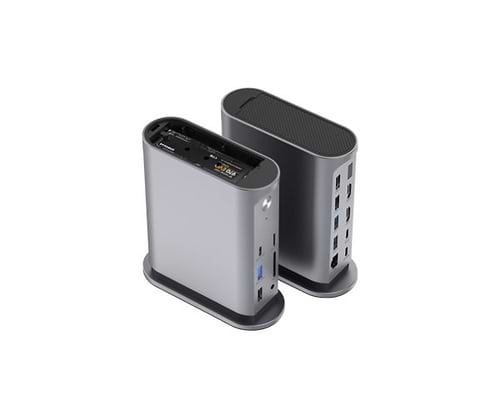 ת. עגינה Solid HB703 15-in-1 with Nvme Support USB LAN PD 2XHDMI