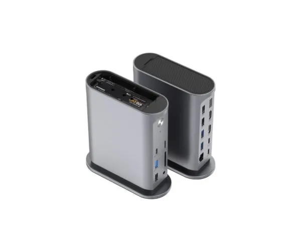 ת. עגינה Solid HB703 15-in-1 with Nvme Support USB LAN PD 2XHDMI