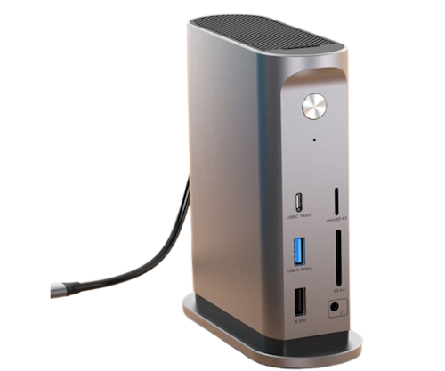 ת. עגינה Solid HB703 15-in-1 with Nvme Support USB LAN PD 2XHDMI