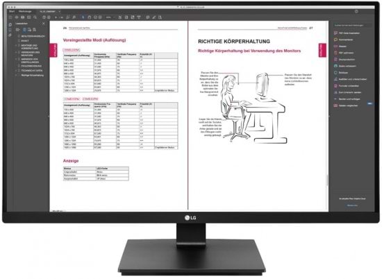מסך מחשב LG 27BN65QP-B 2K