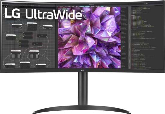 מסך מחשב ‏34 ‏אינטש LG UltraWide 34WQ75C-B UWQHD