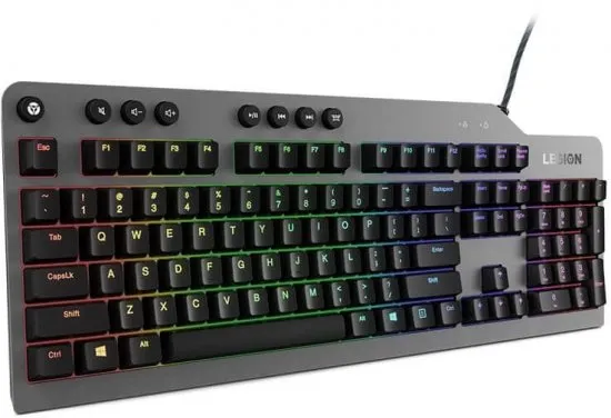 מקלדת גיימרים מכאנית Lenovo Legion K500 RGB GY40T81770