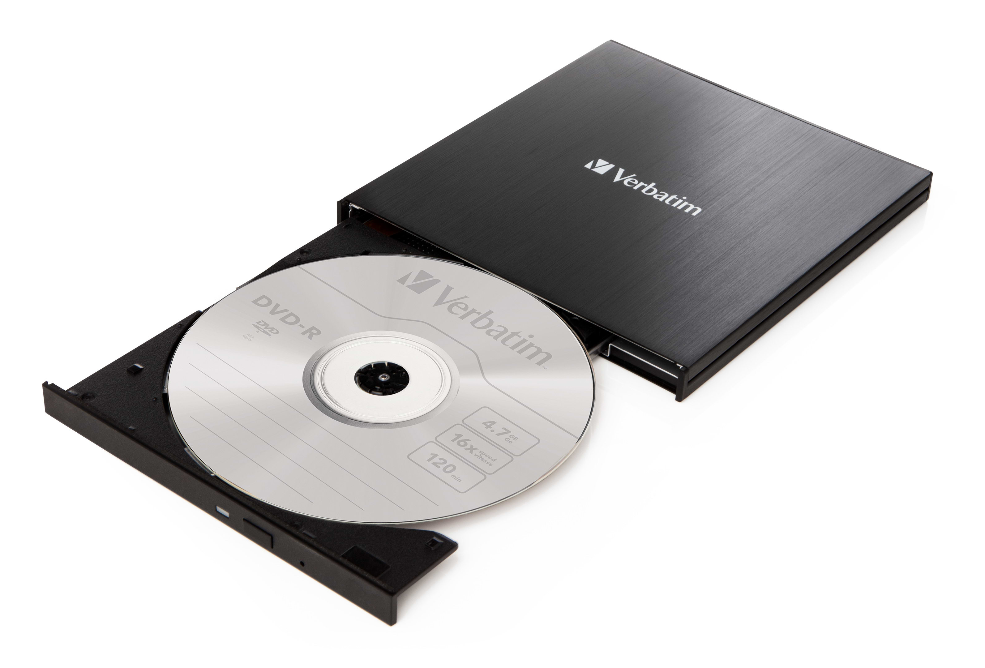Verbatim External Slimline CD-DVD Writer