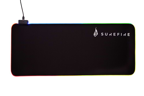 משטח לעכבר SUREFIRE SILENT FLIGHT RGB 680 GAMING MOUSE PAD 48813