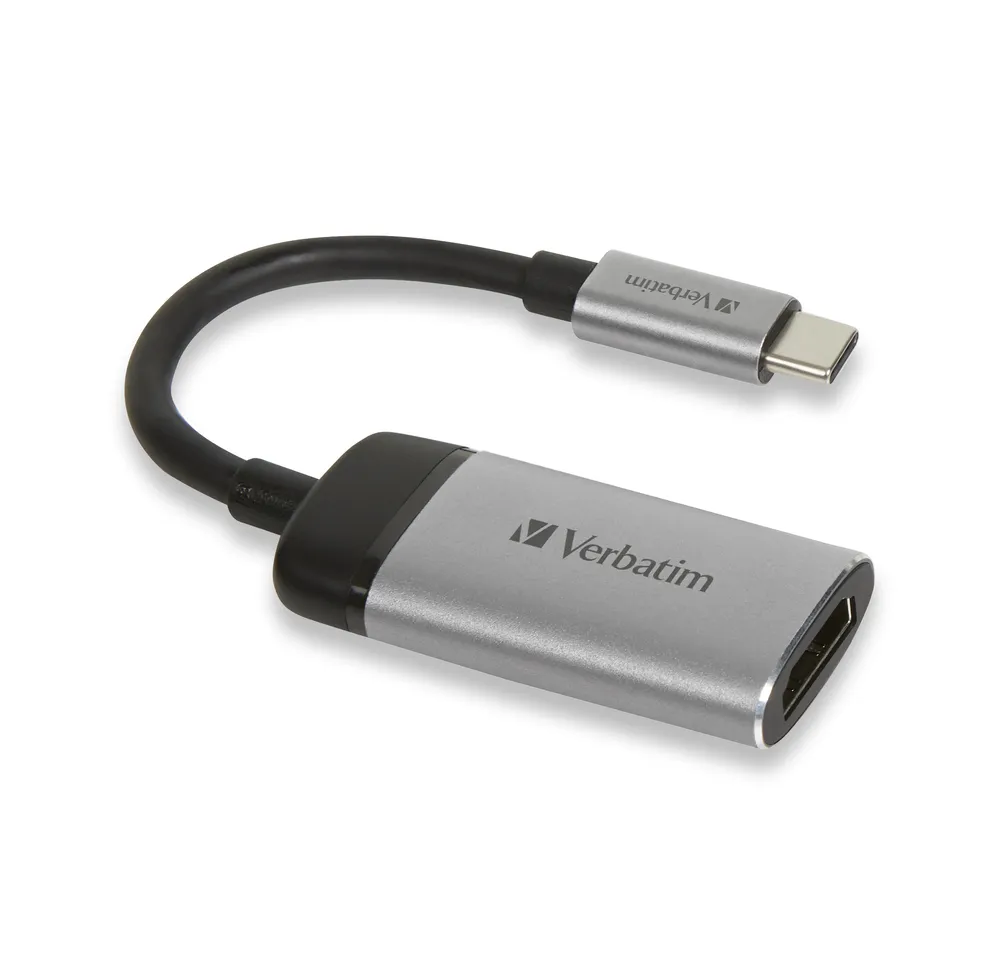מתאם Verbatim USB-C™ TO HDMI 4K ADAPTER 49143