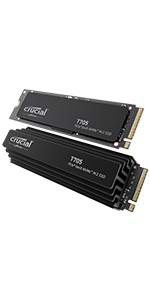 כונן SSD פנימי Crucial T705 M.2 2280 4TB PCIE 5.0 CT4000T705SSD3