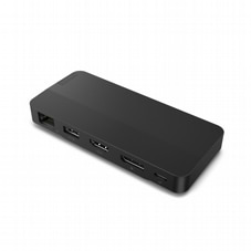 תחנת עגינה Lenovo USB-C Dual Display Travel Dock
