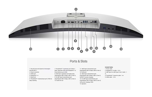 מסך מחשב ‏34.14 ‏אינטש Dell UltraSharp U3425WE WQHD דל