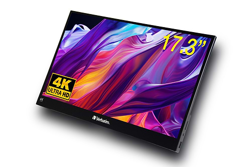 מסך מחשב Portable Touchscreen 4K Monitor 17.3” Verbatim 32239