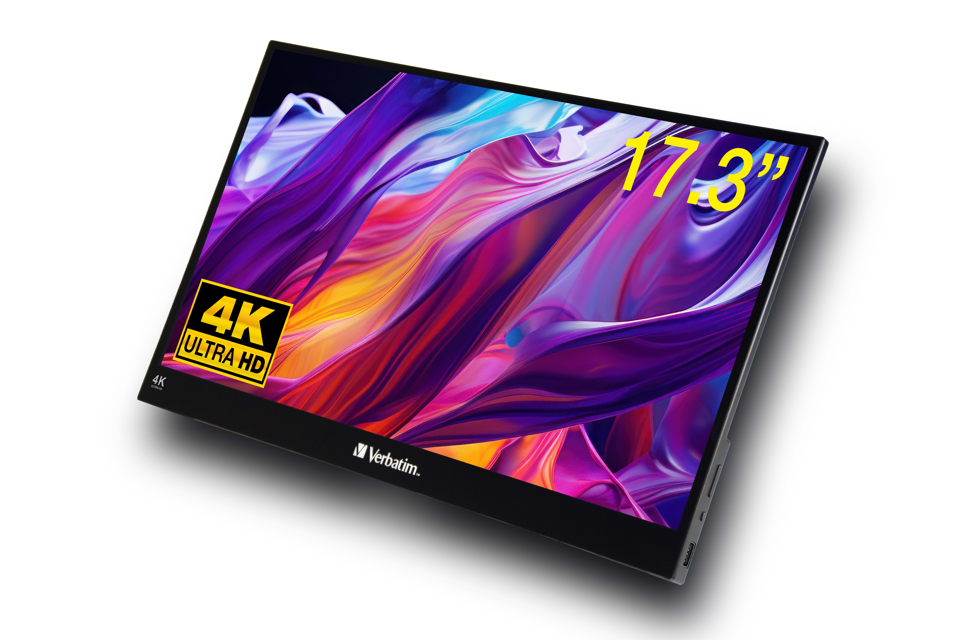 מסך מחשב Portable Touchscreen 4K Monitor 17.3” Verbatim 32239