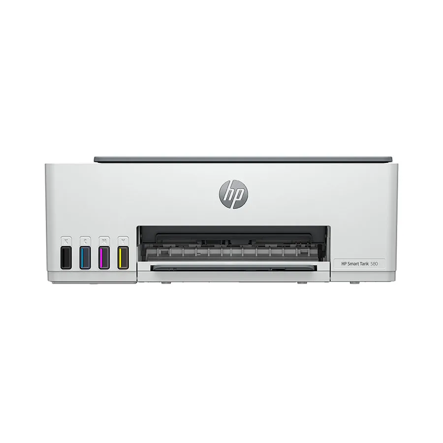 מדפסת ‏הזרקת דיו ‏משולבת HP Smart Tank 580 1F3Y2A