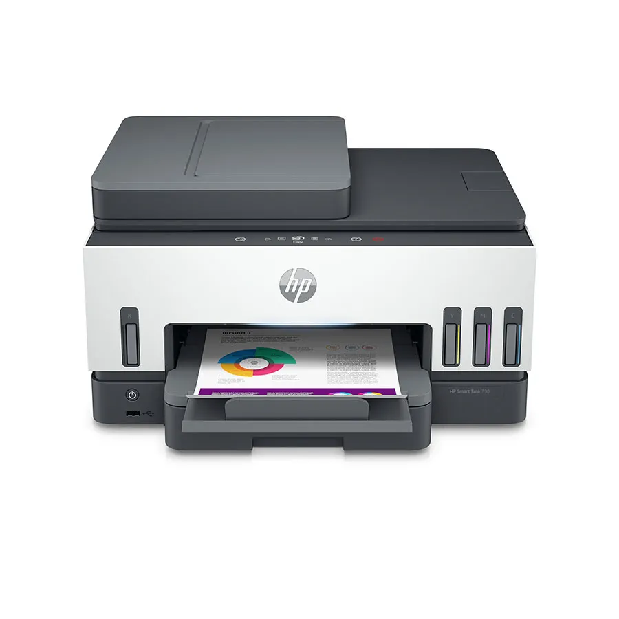 מדפסת ‏הזרקת דיו ‏משולבת HP Smart Tank 790 All In One (4WF66A)