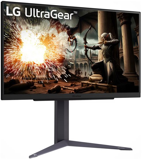 מסך מחשב גיימינג ''LG 27GS75Q-B QHD IPS G-Sync 180Hz 27