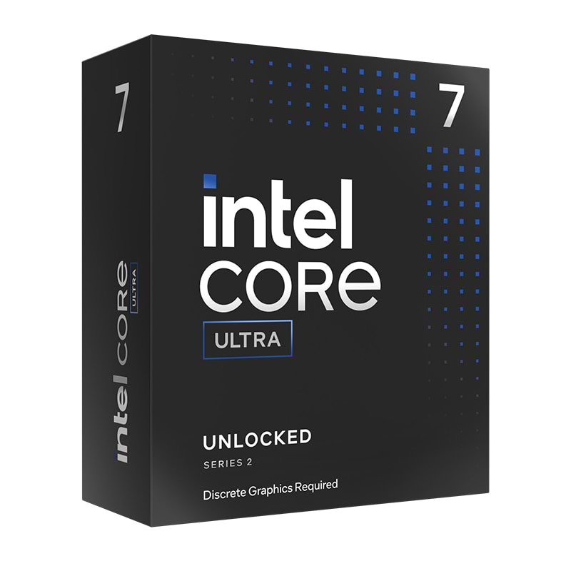 מעבד Intel box cpu core Ultra 7 265KF 30M Cache, up to 5.50GHz BX80768265KF-SRQCU