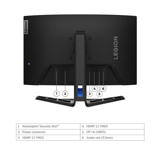 מסך מחשב Lenovo Legion R27qc-30 67C6GAC2IS לנובו