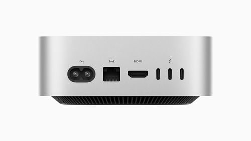 מחשב מק מיני Mac mini Apple M4 chip with 10 core CPU and 10 core GPU, 16GB, 512GB SSD MU9E3AE/A