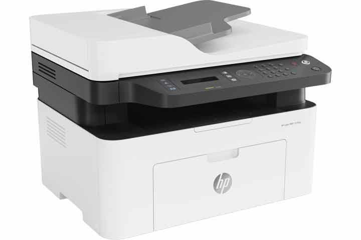 מדפסת ‏לייזר ‏משולבת HP Laser MFP 137fnw 4ZB84A