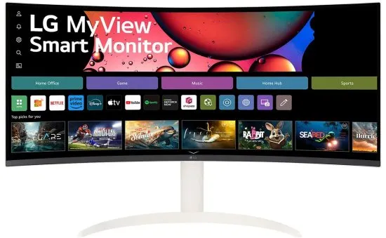 מסך מחשב ‏34 ‏אינטש LG 34SR65QC WQHD