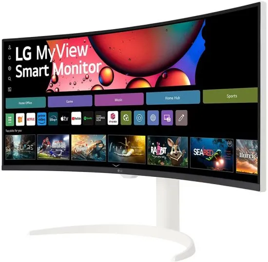 מסך מחשב ‏34 ‏אינטש LG 34SR65QC WQHD