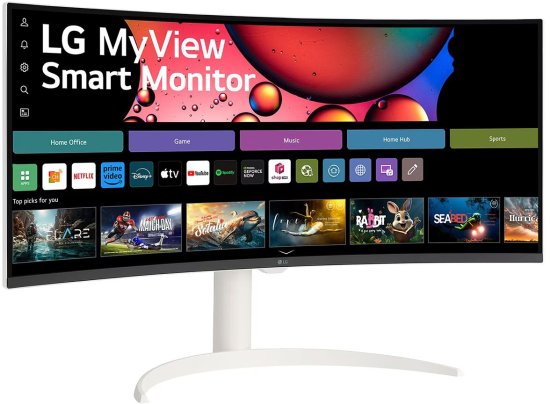 מסך מחשב ‏34 ‏אינטש LG 34SR65QC WQHD