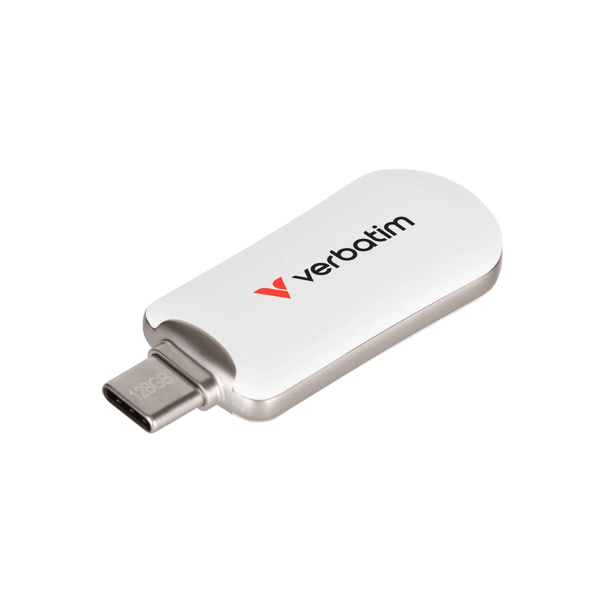 זכרון נייד Verbatim Plectra USB-C Flash Drive White 256GB 30230