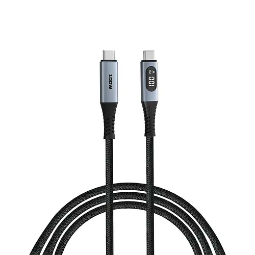 כבל VERBATIM SYNC & CHARGE USB C TO USB C 240W DISPLAY 120 CM 31849