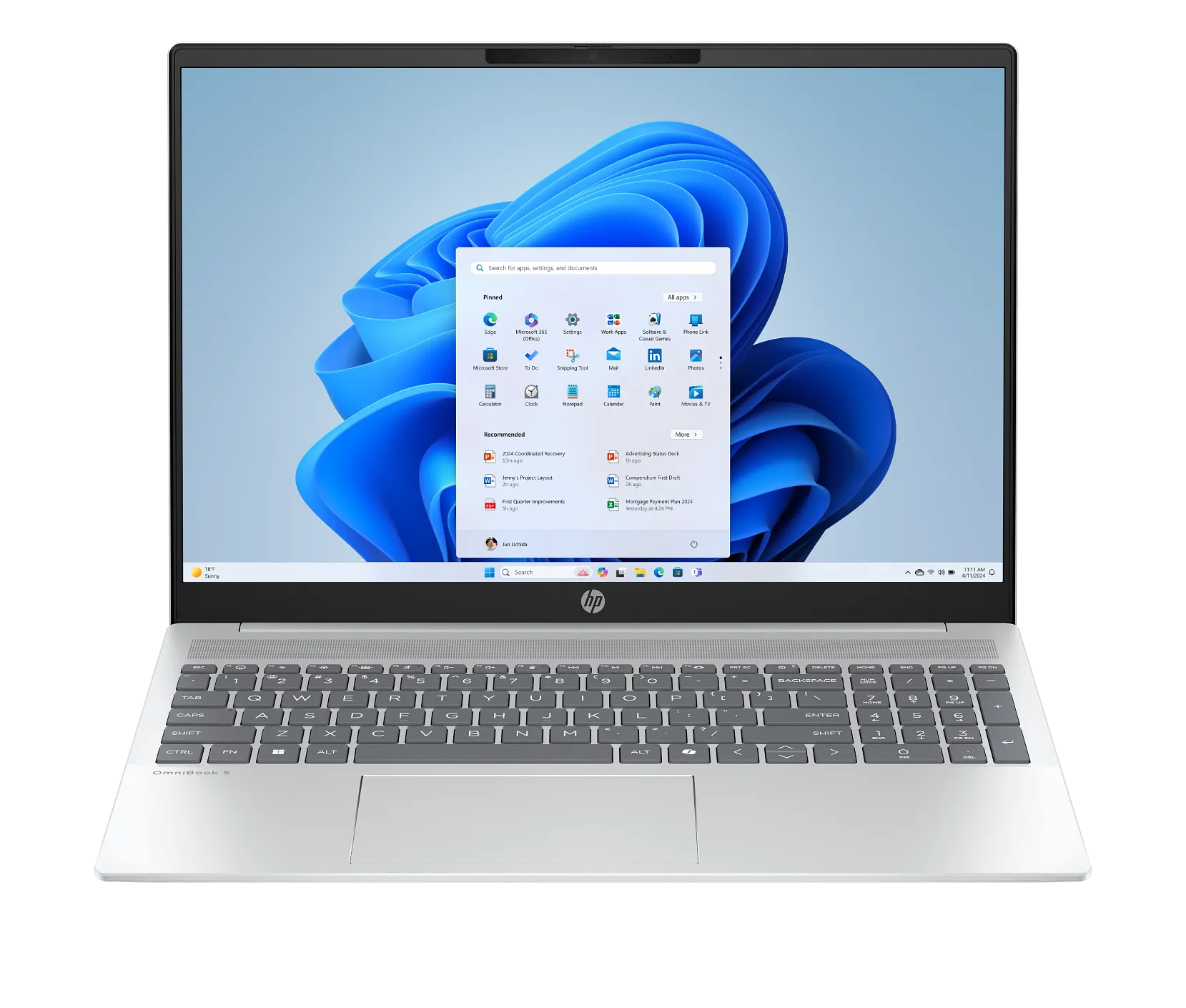 מחשב נייד HP OmniBook 5 16 AI BF6X5EA
