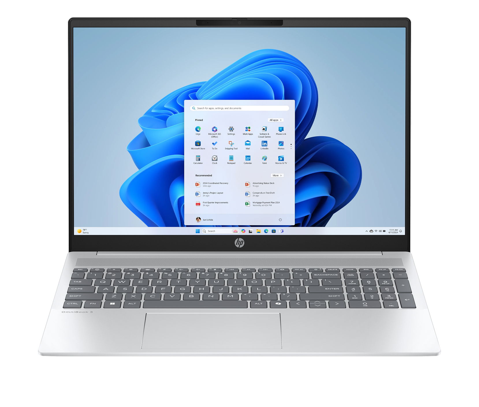 מחשב נייד HP OmniBook 5 16 AI BF6Z8EA