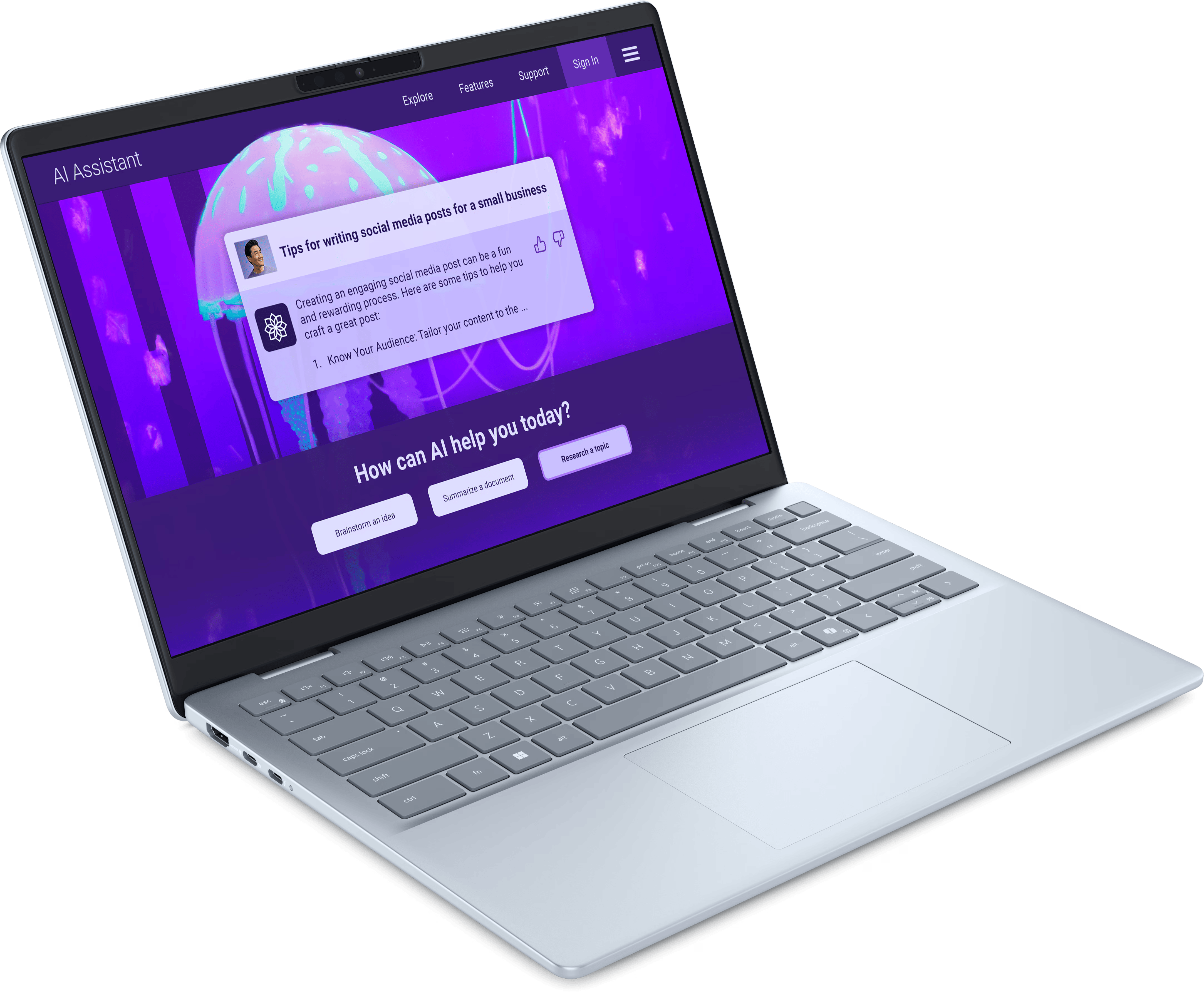 מחשב נייד Dell 14 Plus IN-RD33-15906 דל