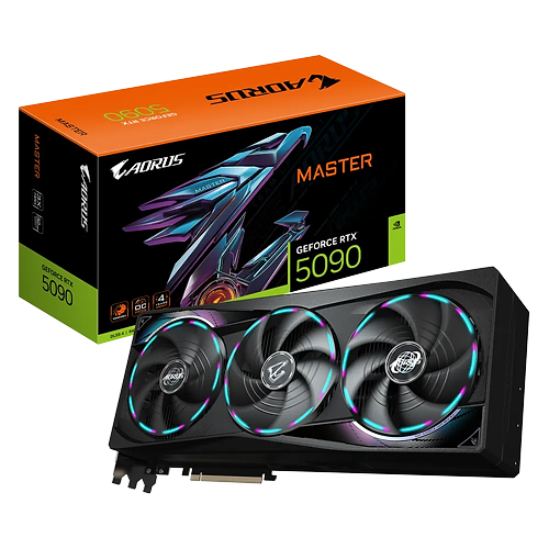 כרטיס מסך Gigabyte AORUS GeForce RTX 5090 MASTER 32G GV-N5090AORUS M-32GD